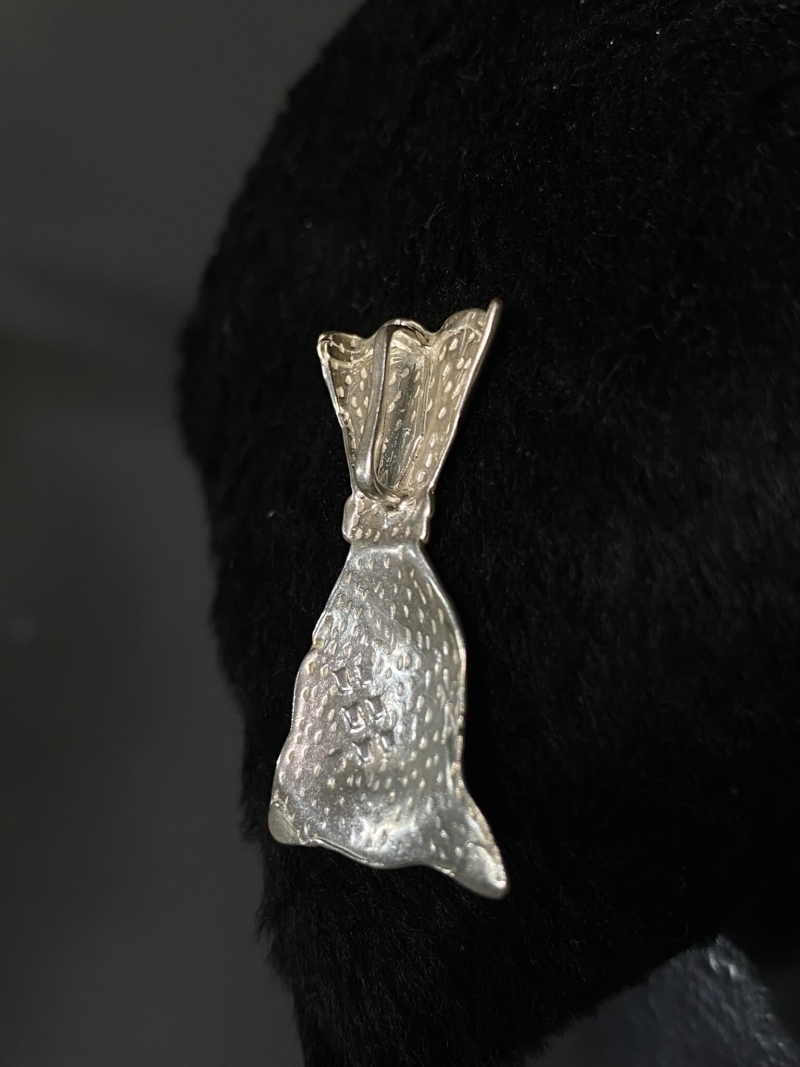 Pingente Bolsa de dinheiro em prata 925 - Image 2