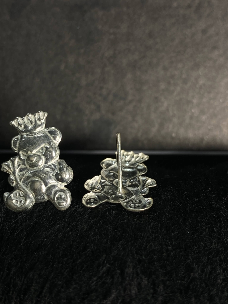 Brinco chapado Urso - Image 3