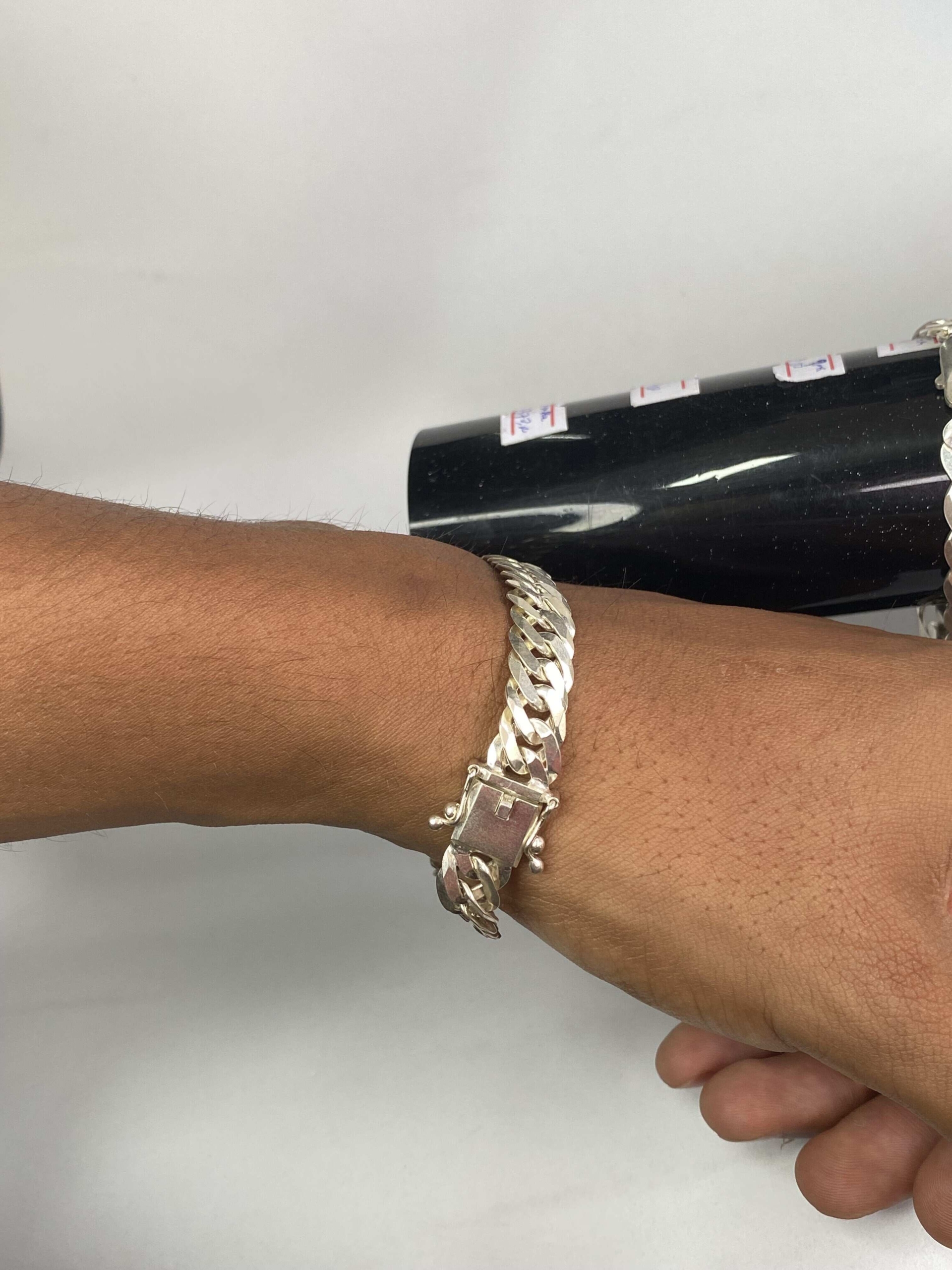 Pulseira Grumet elo duplo 10mm em prata 925 - Image 2