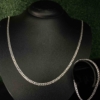 Kit 4mm - corrente e pulseira